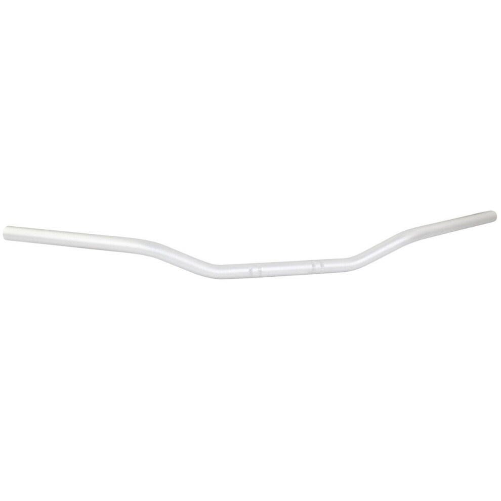 Bike It Shot Peen Low Unbraced Handlebar Silver 5034862346803