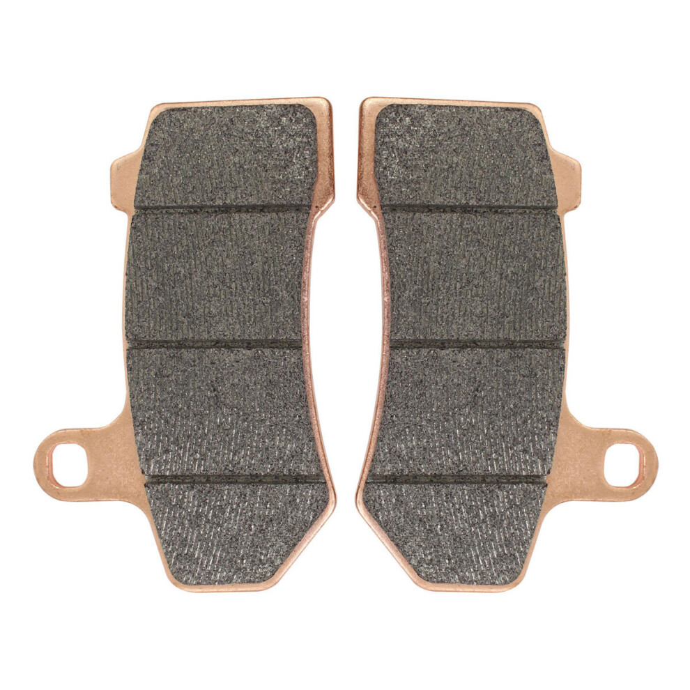 Bike It Ap Racing Sf Supersport Sinter Front Disc Pads For Harley Davidson Flhr Road King - 15-21 Grey 5034862425584