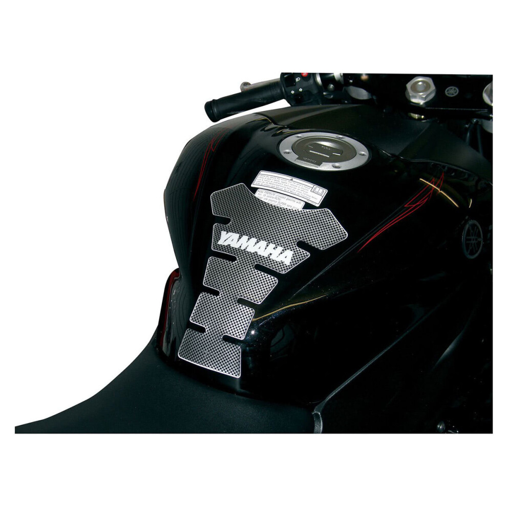 Bike It Spine Tank Pad Carbon Effect With Yamaha Logo 5034862060877