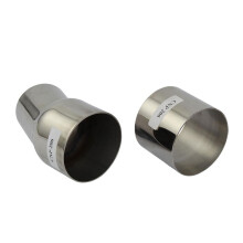 Bike It Viper Exhaust Can Connecting Link Pipes Silver For Honda VFR400 - 89-93