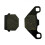 Bike It AP Racing Organic Disc Pads Black Aprilia RS4 125 11-14 / Kawasaki KMX 125 86-98 1