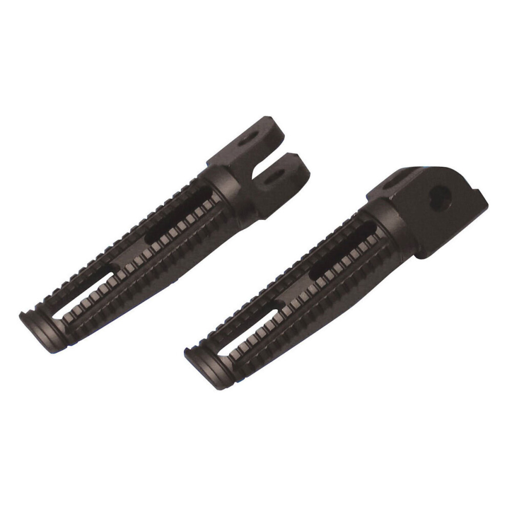 Biketek Billet Aluminium Footpegs For Yamaha Riders Black 5034862225719