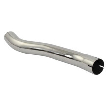 Bike It Viper Exhaust Can Connecting Link Pipe Silver For Honda CBR 600 FS - 01-03