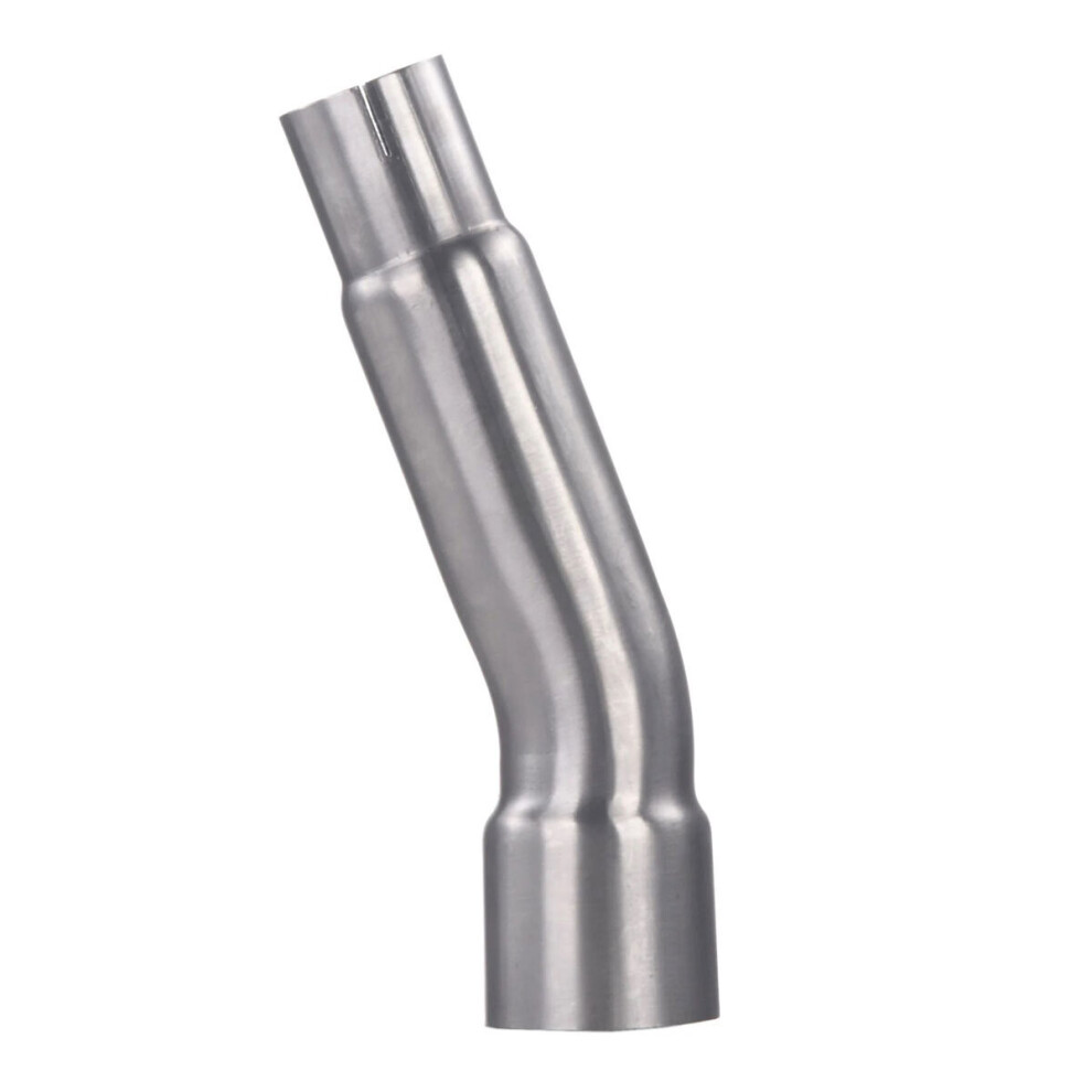 Bike It Viper Exhaust Can Connecting Link Pipe For Kawasaki Ninja 300 - 12-18 Silver 5034862438874