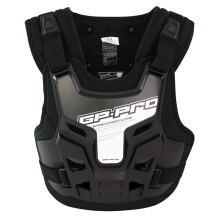 (L/XL) Bike It MX GP-Pro Evolution Lite Chest / Back Protector Black
