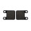 Bike It AP Racing Organic Disc Pads Black For Aprilia RS 50 06-11 / Beta ALP 125 4T 99-04 / Derbi Senda R 50 X-Treme 04-11 1