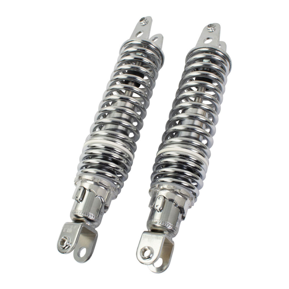 Bike It Fork To Fork Twin Shock Absorbers Chrome - 325 Mm 5034862062901