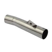 Bike It Viper Exhaust Can Connecting Link Pipe Silver For Honda CBR600 - 87-90