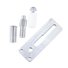 BikeTek Riser Stand Adaptor Kit Silver For Ducati 848 / 1098 / 1198