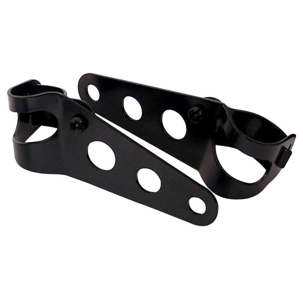Bike It Standard Headlight Brackets - 30-38 Mm Black 5034862057228