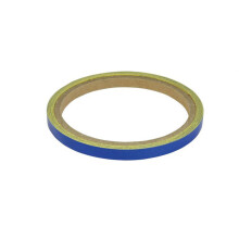 Bike It Reflective Stripes Dark Blue For Motorcycle Wheel / Body - 7mm