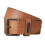(S) Belstaff Ledger Leather Belt Chestnut 1