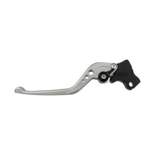 BikeTek Adjustable CNC Long Clutch Lever Titanium With Black Adjuster For Duacti 821 Hypermotard 13-15 / Monster 821 15-17