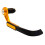 BikeTek CNC Lever Control Guards Gold / Black With ABS Tip 1