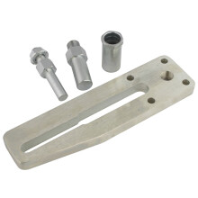 BikeTek Riser Stand Adaptor Kit Silver For Honda CBR 1000 RR - 04 > 06