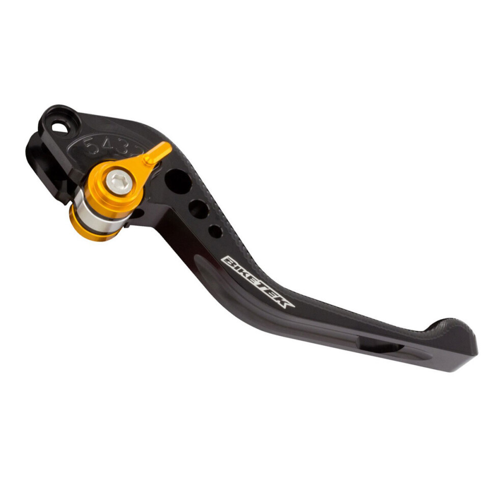 Biketek Adjustable Cnc Short Brake Lever For Ducati F-99 / Adjuster Black/Gold 5034862424556