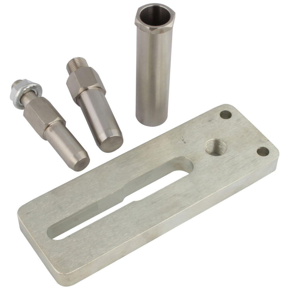 Biketek Riser Stand Adaptor Kit For Suzuki Gsxr 600 01 > 03 / 1000 01 > 02 Silver 5034862422132