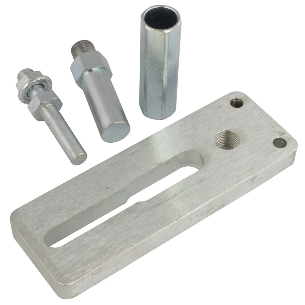 Biketek Riser Stand Adaptor Kit For Yamaha R1 - 07 > 08 Silver 5034862361301