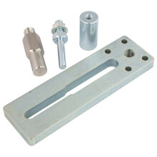 BikeTek Riser Stand Adaptor Kit Silver For Suzuki GSXR 600 / 750 - 06 > 14