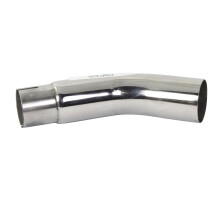 Bike It Viper Exhaust Can Connecting Link Pipe Silver For Suzuki GSR750 - 11-16