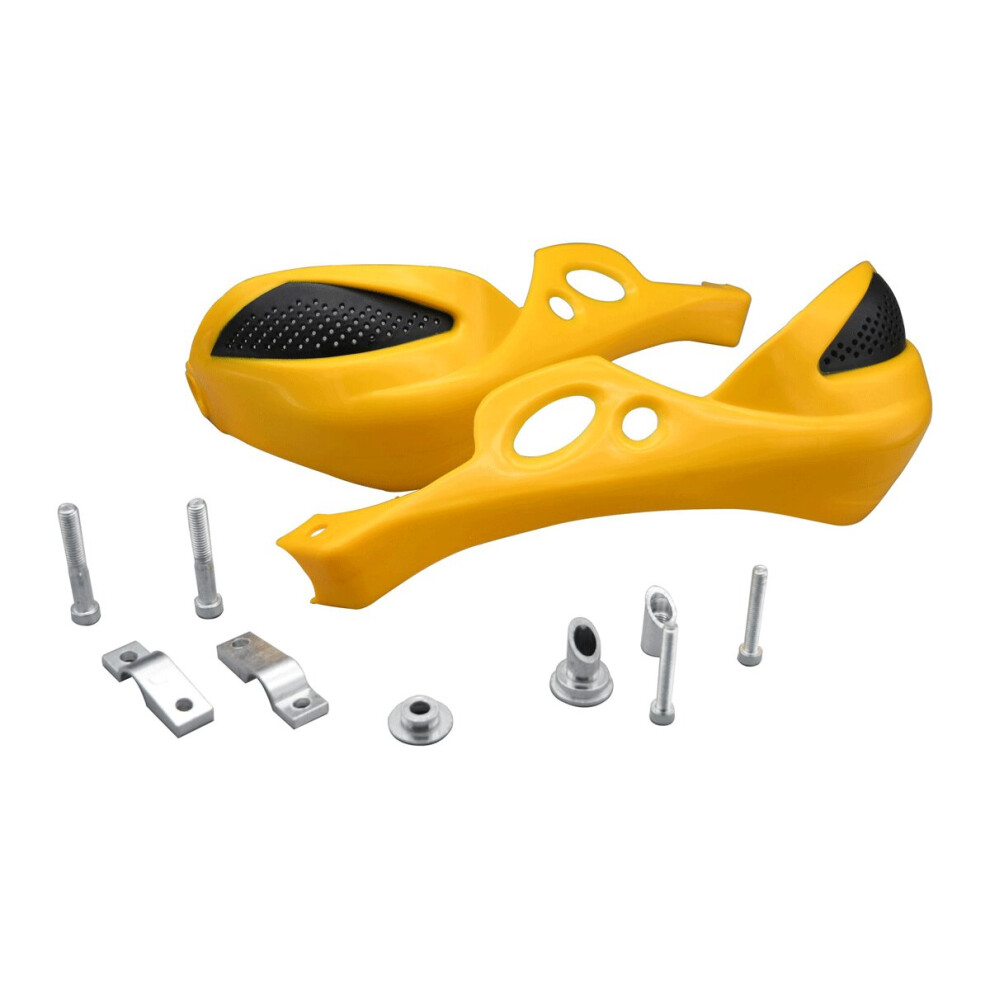 Bike It Gp-Pro Rally Vented Handguard Kit Yellow 5034862216588