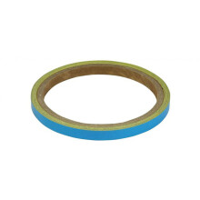 Bike It Reflective Stripes Light Blue For Motorcycle Wheel / Body - 7mm