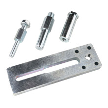 BikeTek Riser Stand Adaptor Kit Silver For Suzuki GSX-S1000 / F - 15-17