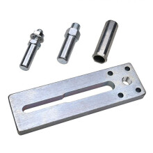 BikeTek Riser Stand Adaptor Kit Silver For Yamaha R1 - 04-06