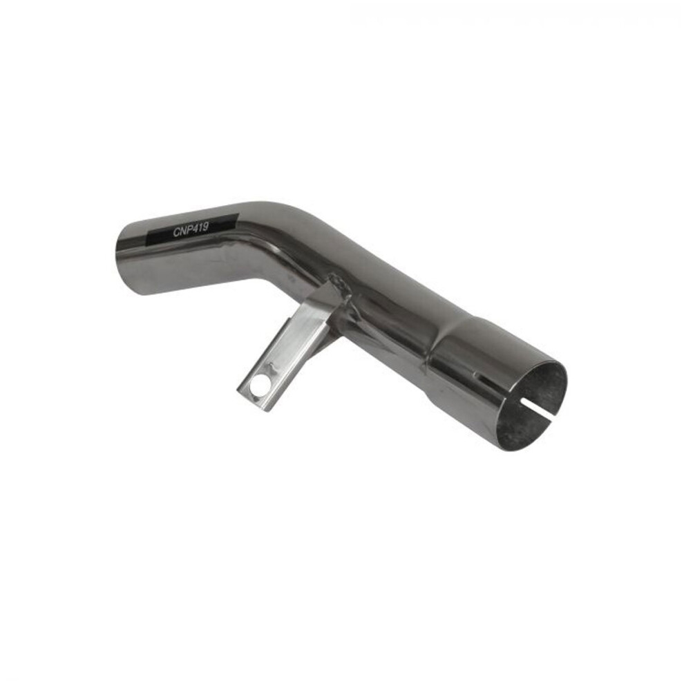 Bike It Viper Exhaust Can Connecting Link Pipe For Suzuki Gsf1250 - 08-09 Silver 5034862349095