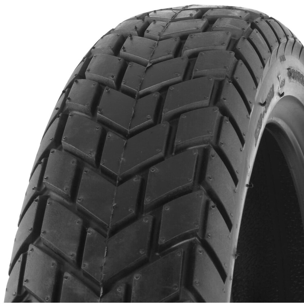 Bike It F923 100 / 80 - 17 Tread Pattern Tubeless Tyre For Aprilia Rs125 18 / Honda Cbf125 09-16 / Kawasaki Ninja 250 15-18 5034862412454