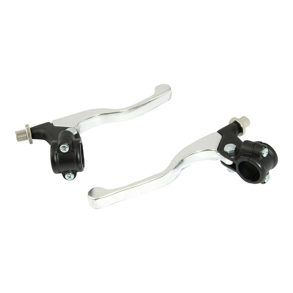Bike It Universal Short Chrome Lever / Perch Assembly Set Black 5034862059727