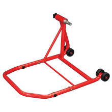 BikeTek Side Paddock Stand Red With 27mm Pin For KTM 1290 Super Duke 15-20 / Triumph Daytona 955i 20-01 / Tiger 1050 12-18