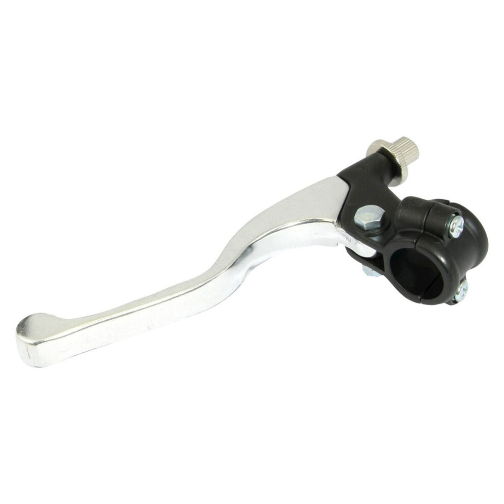Bike It Universal Short Clutch Lever Assembly Chrome / Black 5034862413345