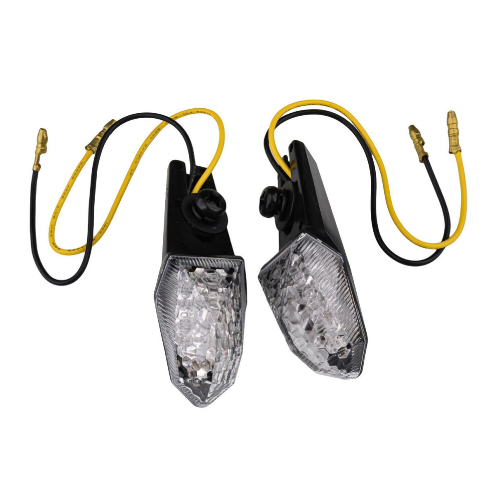 Bike It Led Apex Indicators With Clear Lens Black 5034862317643