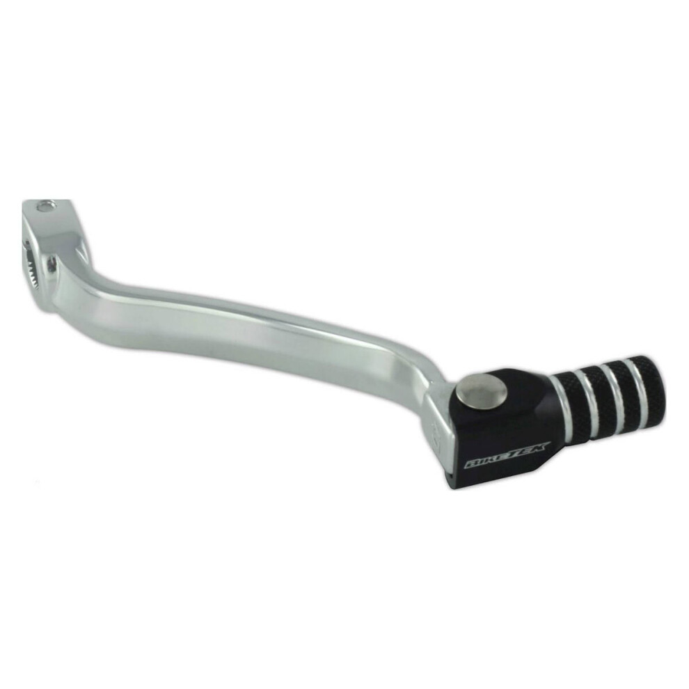 Biketek Mx Alloy Gear Lever With Tip For Suzuki Rmz450 05-07 Silver/Black 5034862351715