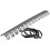 Bike It Exhaust Protector Shield Silver With 4 Clamps - 61 cm 1
