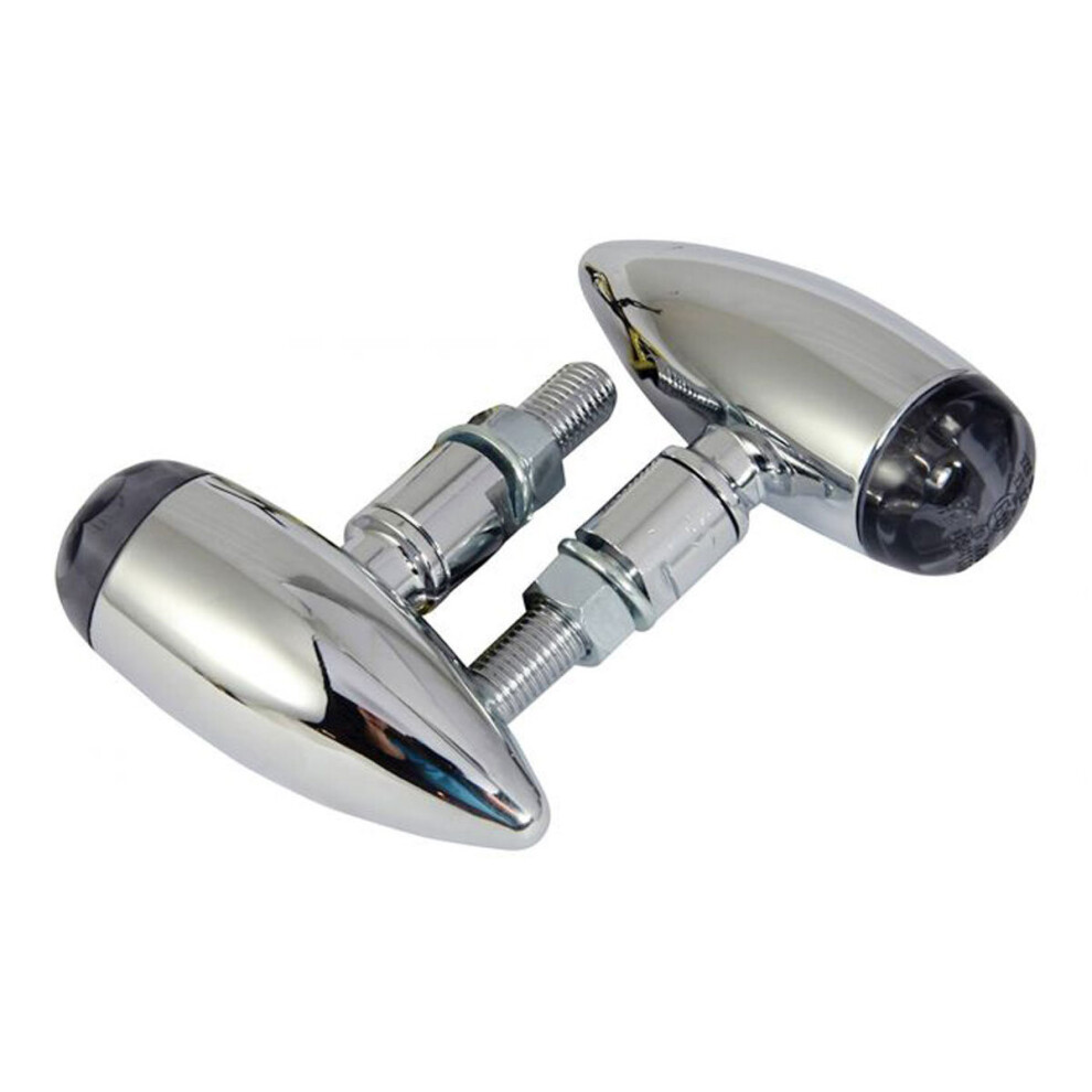 Bike It Led Spirit Indicators Chrome Body And Lens Black 5034862334374