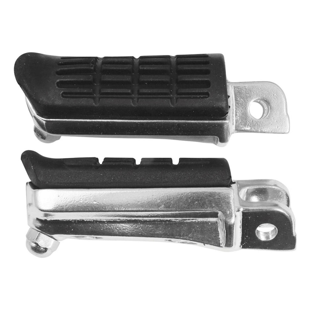 Bike It Oem 50612 / 50642 Mm5-000 Replacement Footpegs / For Honda Black/Silver 5034862325327
