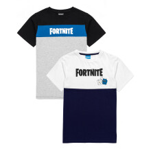 (Multicoloured, 11-12 Years) Fortnite T-Shirt Boys Kids Colour Options Gamer Short Sleeve Top