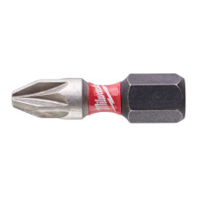 Milwaukee SHOCKWAVE Impact Duty Bits PZ2 x 25mm (Pack 2) 4932472040