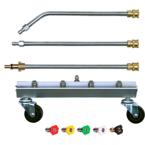 Pro-Kleen (Nilfisk C Series) Chassis Cleaner Pressure Washer 6 Adaptor Options