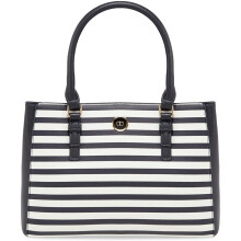 The Collection Womens Multicoloured Striped Print Grab Bag