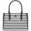 Disney The Collection Womens Multicoloured Striped Print Grab Bag 1