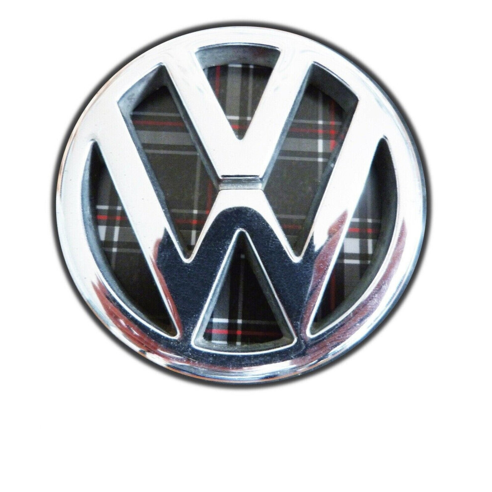 Vw Golf Mk3 Jacky Plaid Interlagos - Rear Badge Inserts. Polo Lupo 5060971520346