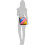 Disney Faith Womens Multi-Coloured Rainbow Stripe Shopper Bag 5