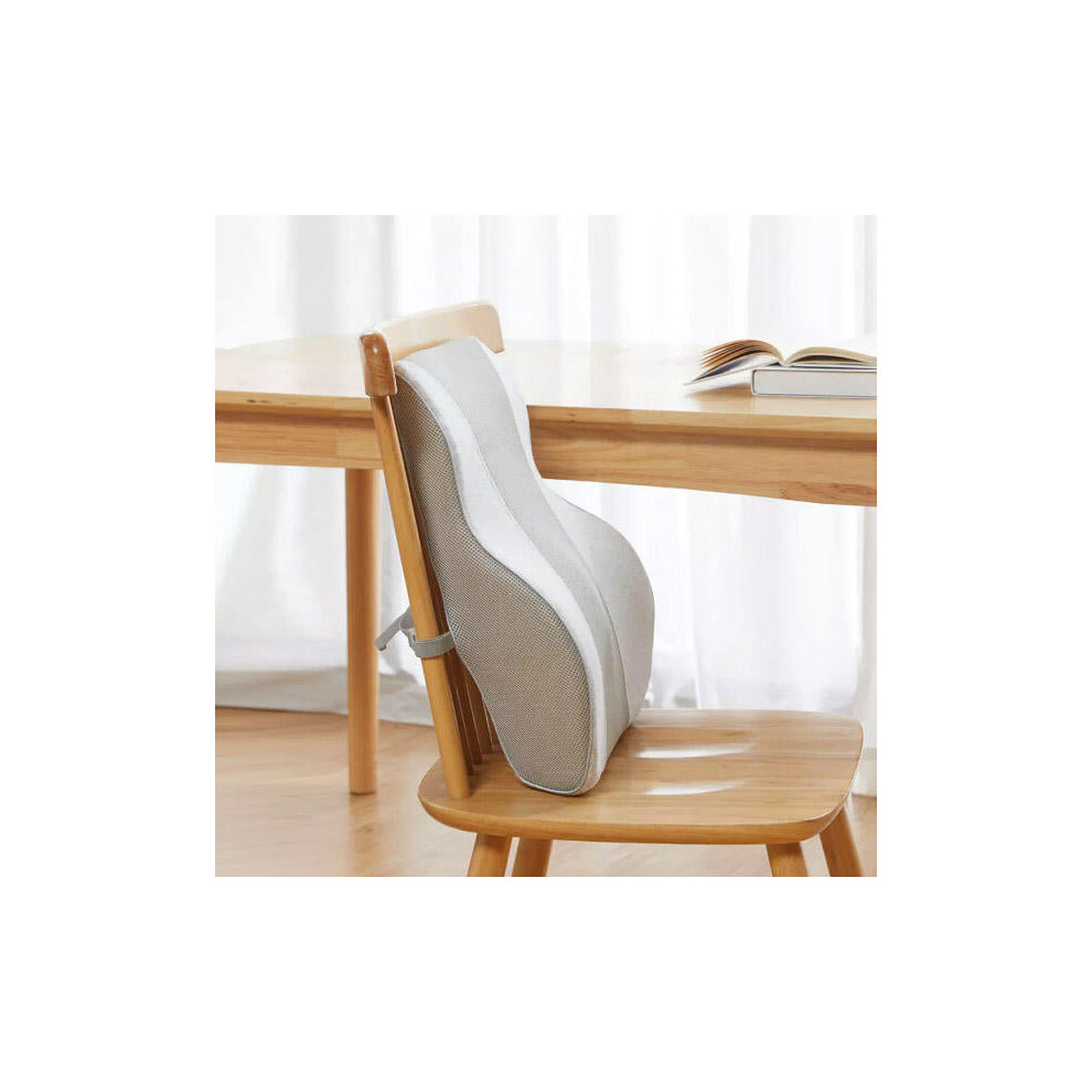 8H Memory Foam Lumbar Cushion Car Office Travel Lumbar Support Waist Cushion Pillows