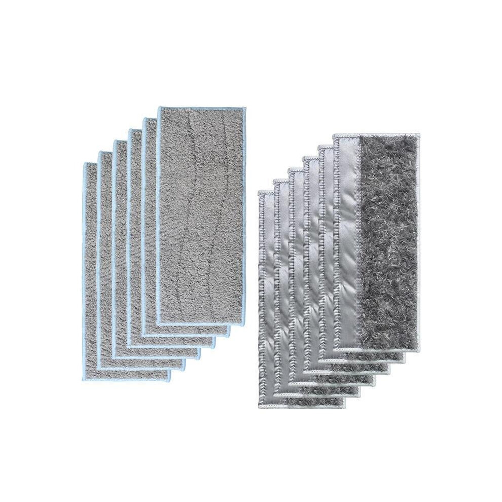 12pcs Replacements for iRobot m6 Vacuum Cleaner Parts Accessories 6*Wet Rag 6*Dry Rag