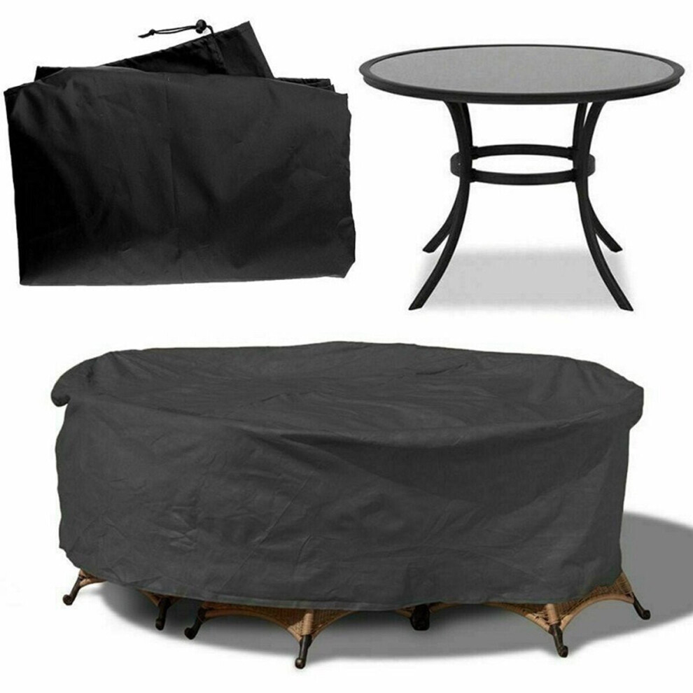 (S) 190T Oxford Furniture Cover Table Chair Seat Sun Shelter UV Protector Waterproof Outdoor Indoor Patio Garden
