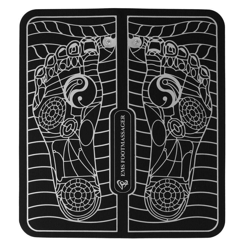 Greenzech (B) Electric Foot Massager Pad Blood Circulation Muscle Stimulator Mat