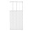 Living And Home (50-80cm) Adjustable Closet Cupboard Storage Shelf Organizer Extendable Divider Rack White 5